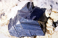 Sphalerite: 5 cm diam, calcite, dolomie