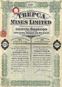 Trpeca mining share