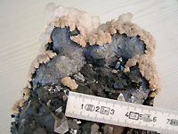 Blende marmatite, galena and rhodochrosite