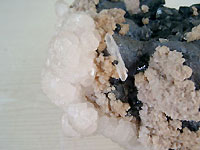 Blende marmatite, galena and rhodochrosite