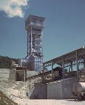 Fontsante fluorite mine. Location in Var, France